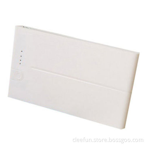 Super slim power bank, 5,000mAh with polymer battery, ABS housing material